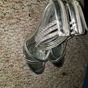 Wild Rose High Heels